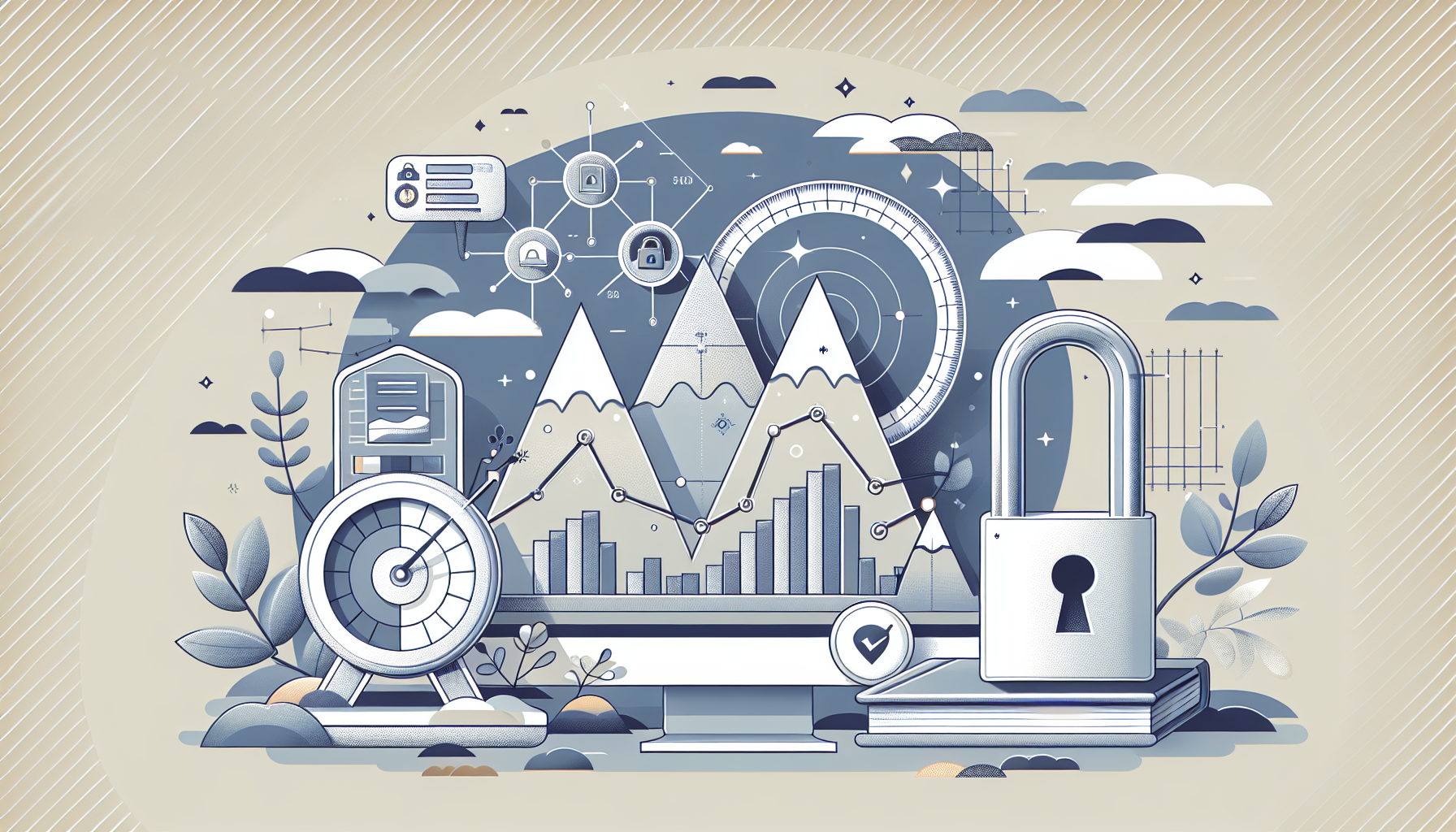 Illustration for blog post titled "Pair Security Updates With Site Speed Optimization: A Monthly Playbook for Measurable ROI" in the category "".