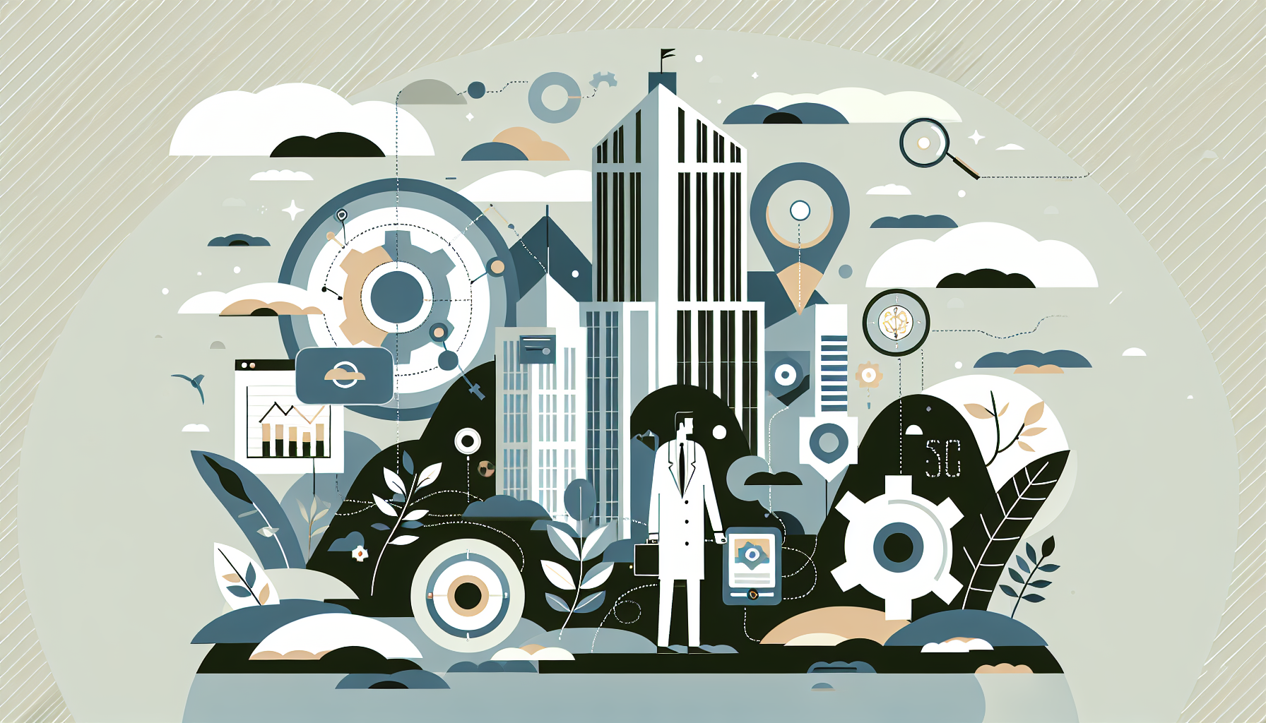 Illustration for blog post titled "SEO Services for Mobile Optimization in 2025: Turn Core Web Vitals Into Leads" in the category "".