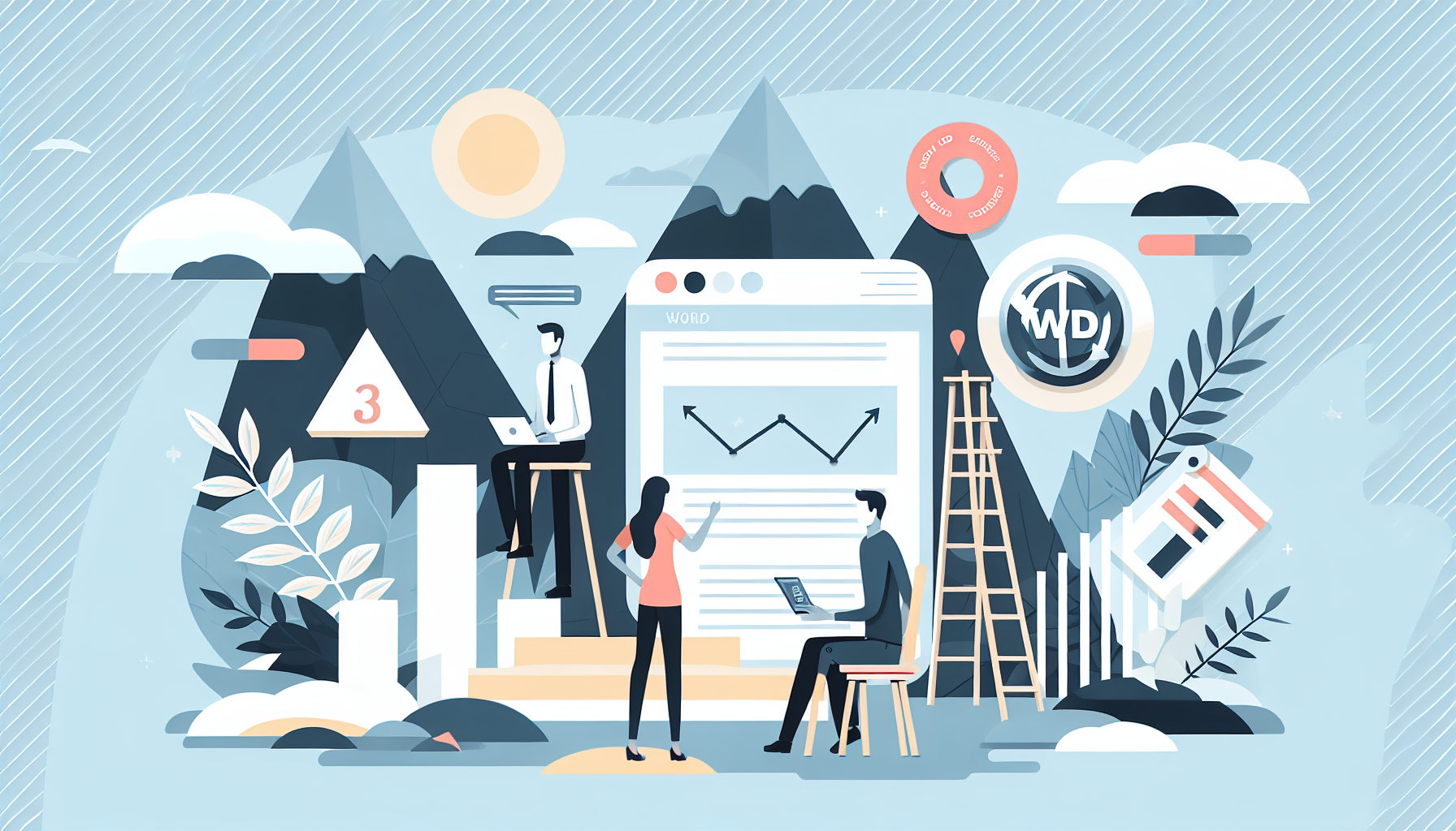 Illustration for blog post titled "Aligning WordPress Development With SEO Services: A Practical Framework for Measurable Growth" in the category "".