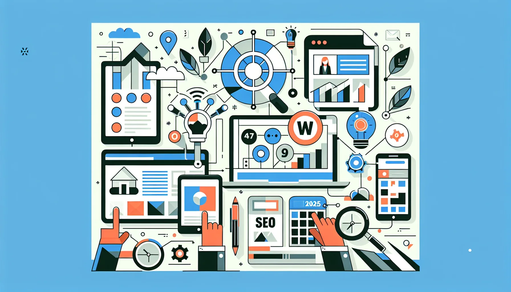 Featured image showing "best web agency guide: 7 proven wordpress seo tactics 2025" for the article "Best Web Agency Guide: 7 Proven WordPress SEO Tactics 2025"