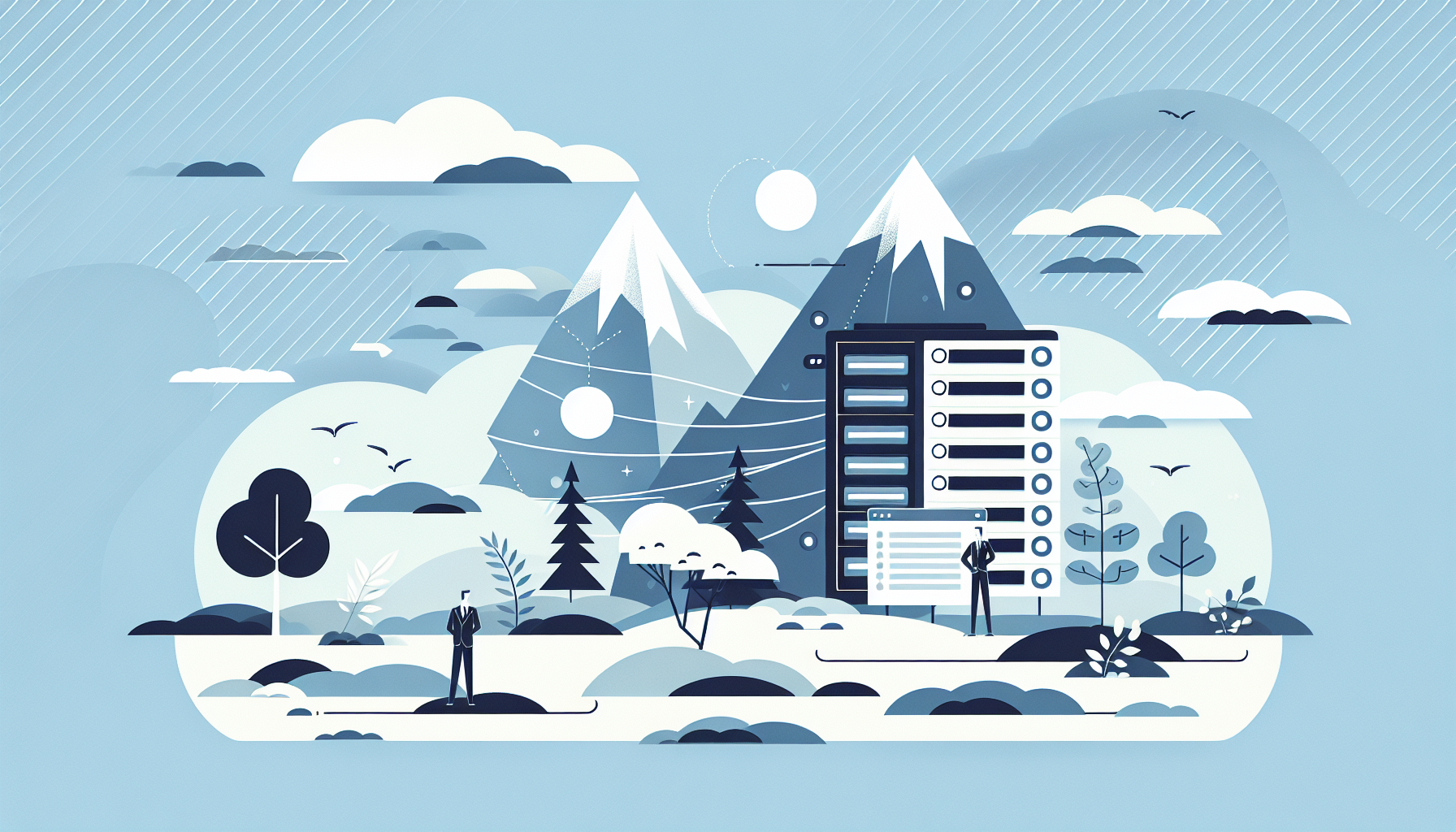 Illustration for blog post titled "How Managed WordPress Hosting Influences Local Small Business SEO Performance" in the category "".
