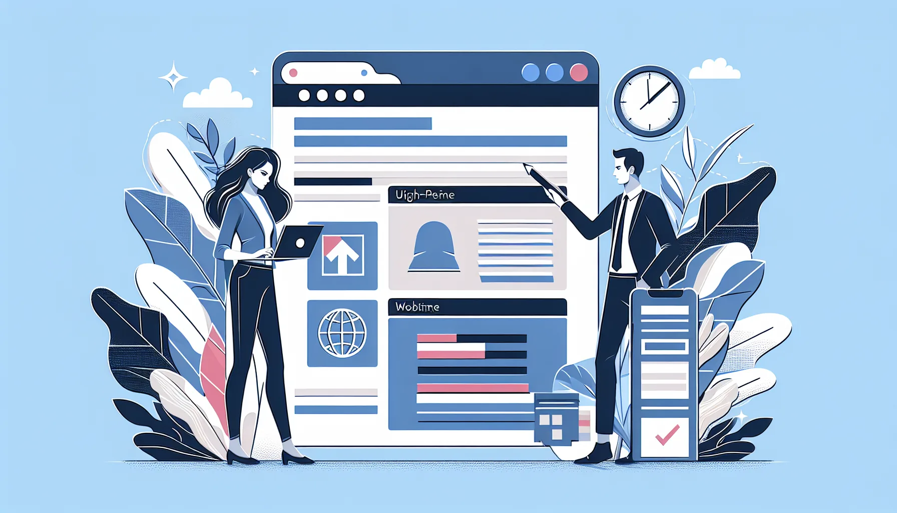 Featured image showing "user experience tactics for high-performing wordpress sites" for the article "User Experience Tactics for High-Performing WordPress Sites"